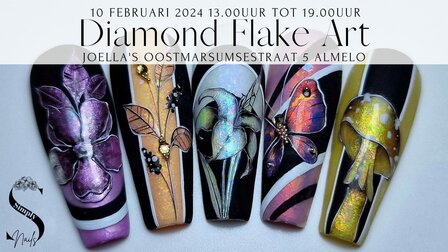 Workshop DIAMOND FLAKE ART By Iris