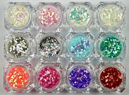 Diamond Shape Glitter Collectie