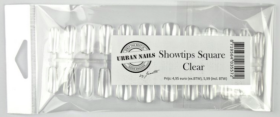 SHOWTIPS 'SQUARE' CLEAR 78 TIPS