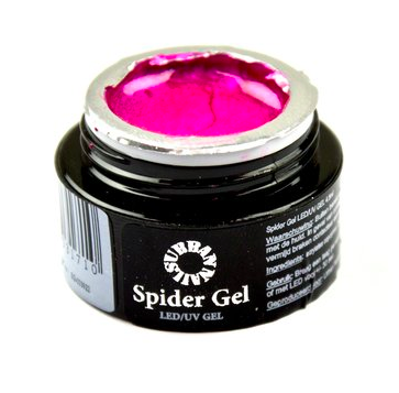 Super Spider Gel Metallic Roze 5ML