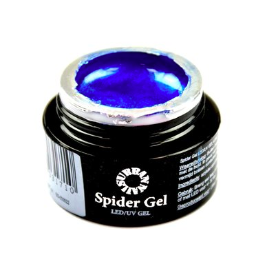 Super Spider Gel Metallic Blauw 5ML